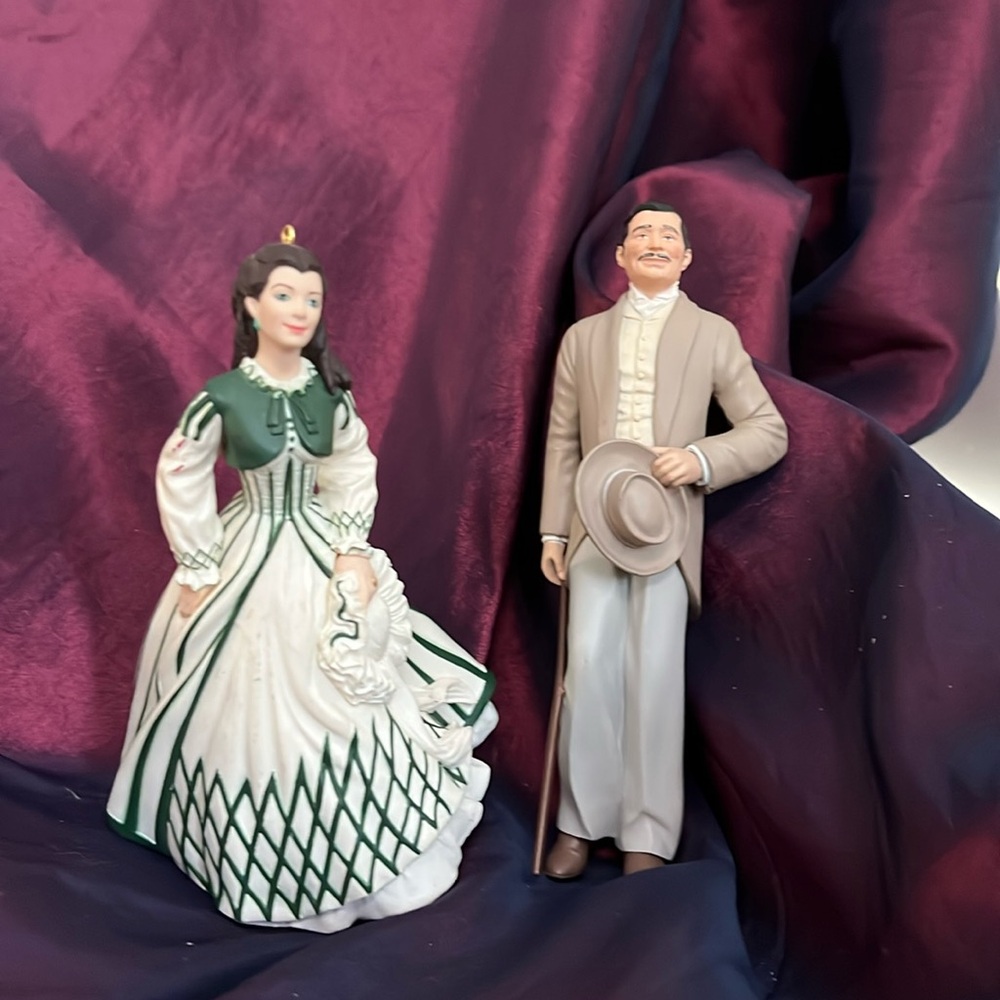Hallmark Keepsake GWTW Christmas Ornaments 1999